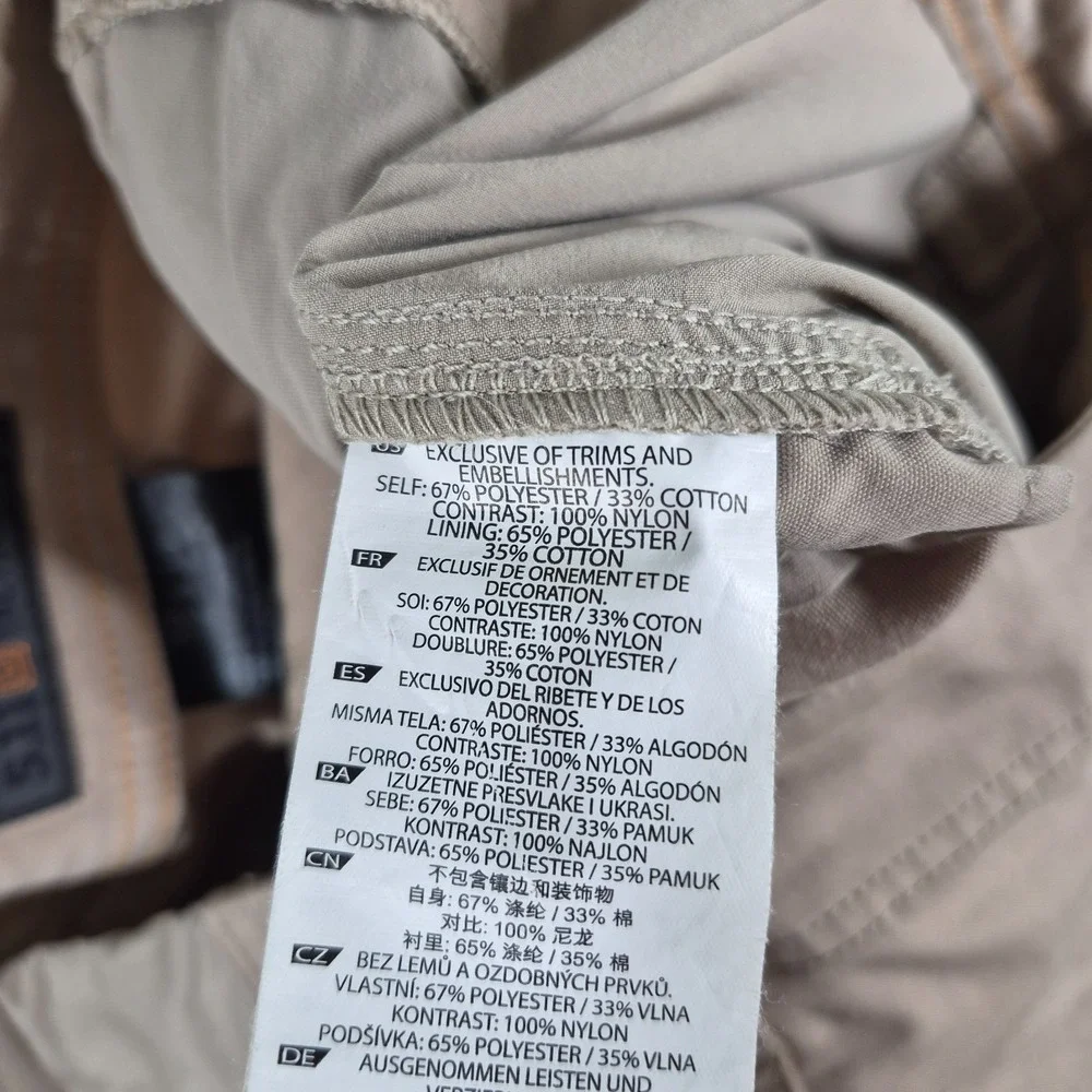 5.11‎ Tactical Stonecutter Pants Men's 38x30 Beige Field Canvas Stretch Workwear